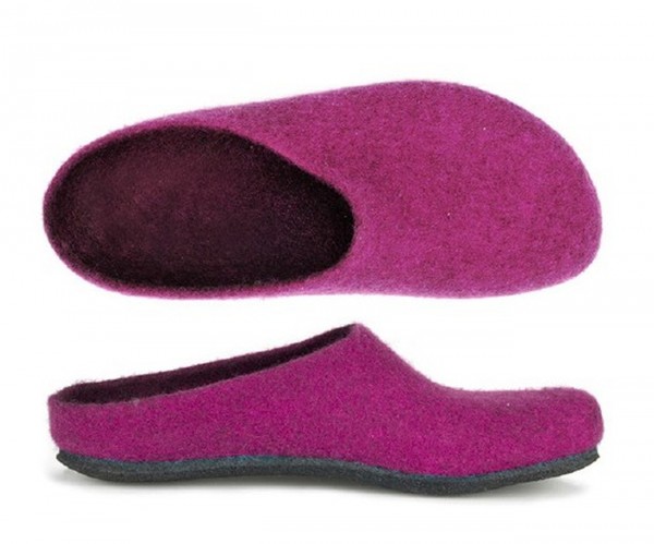 Magicfelt Wollfilzpantoffel AN 709 magenta