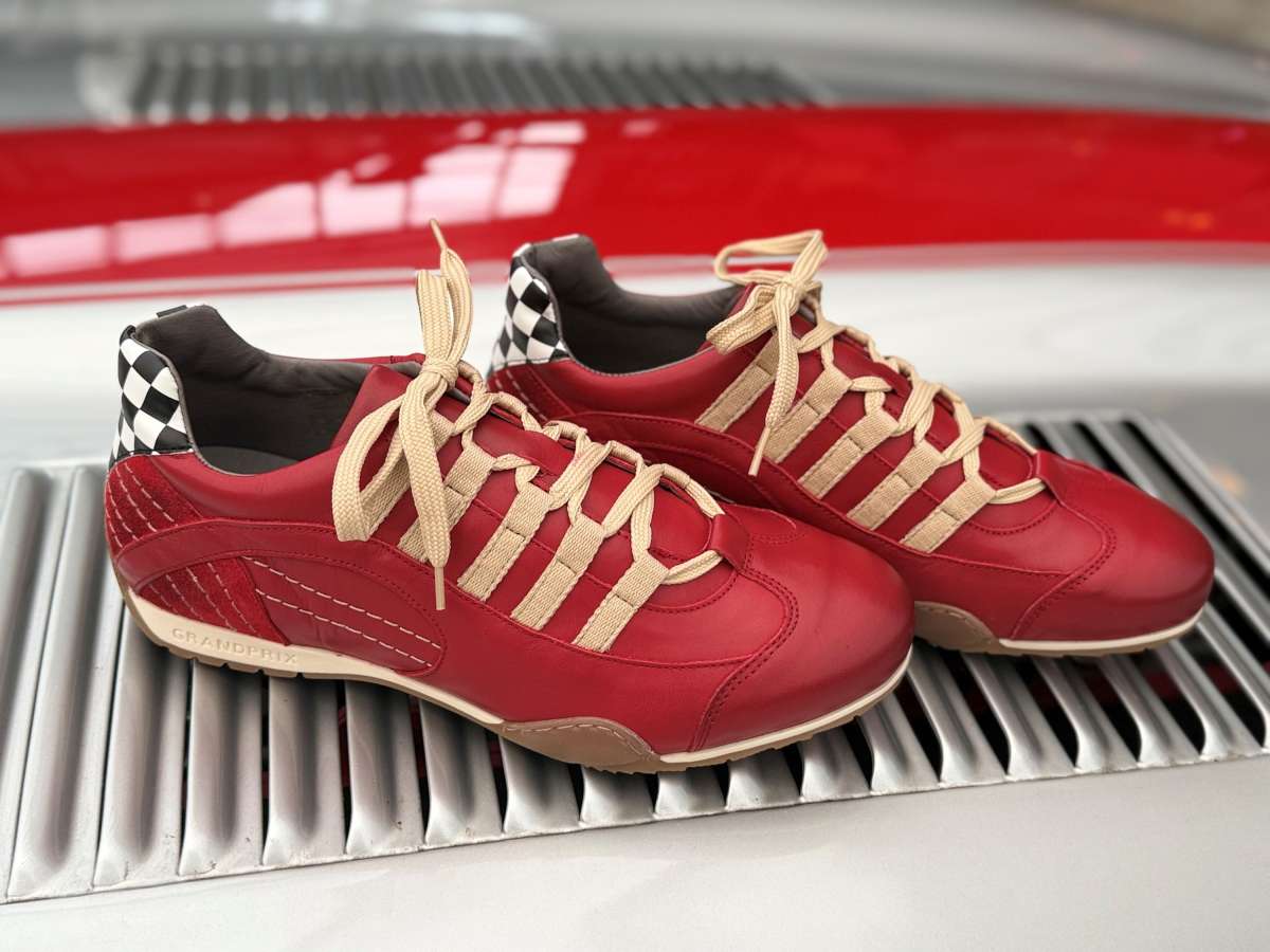 Grandprix Originals Racing Sneaker Corsa Rosso Herren 