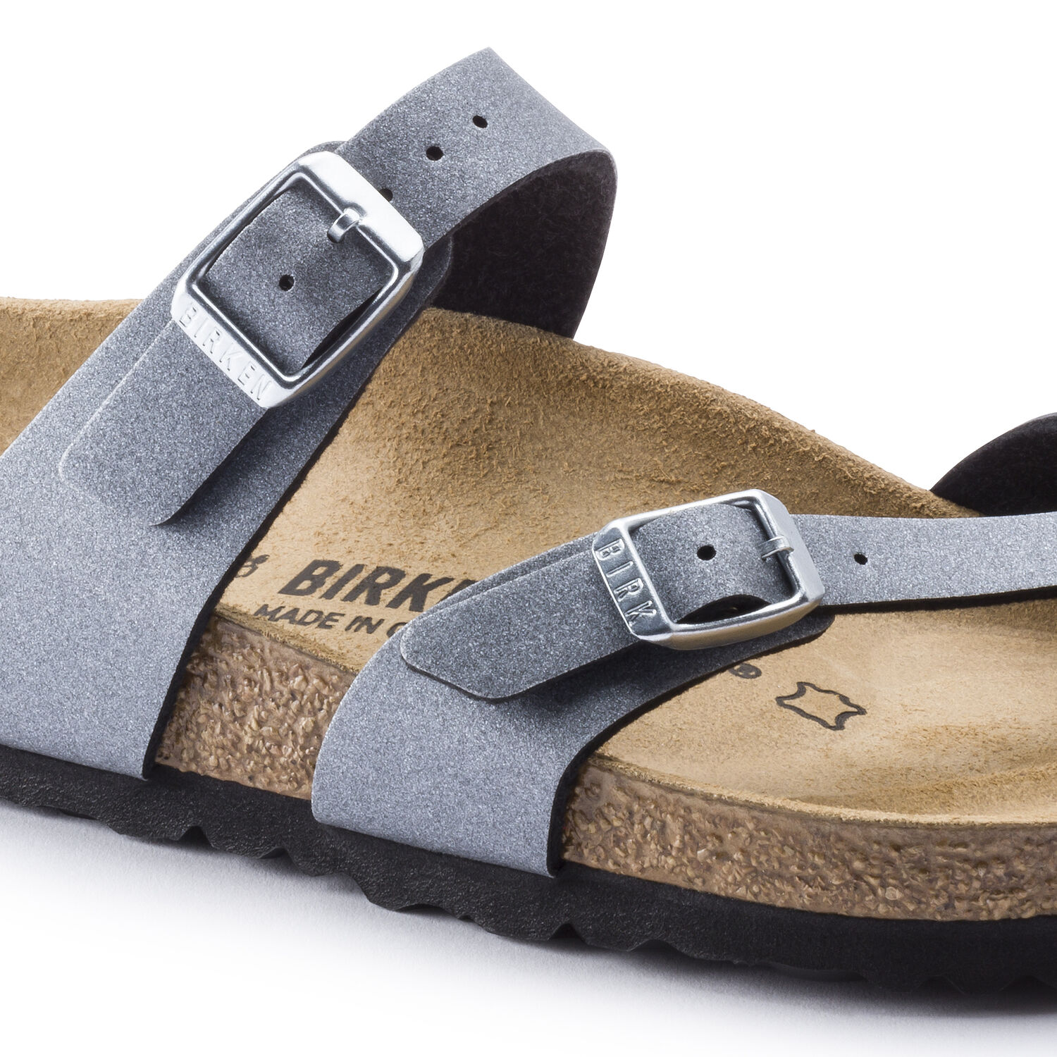 birkenstock mayari icy metallic anthracite